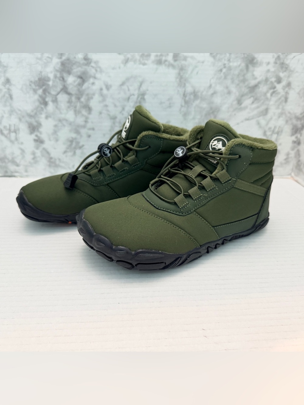 Men's Olive Green Winter Hiker Boots men’s size 7